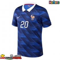 Camisa de Futebol França Desire Doue #20 Equipamento Principal Mundo 2026 Manga Curta
